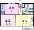 アンシャンテM2の間取り画像