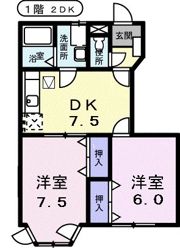シーパレス南新田の間取り画像