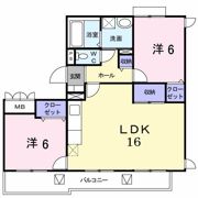 アデッソ フォンターナAの間取り画像