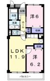 サザンテラスの間取り画像