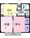 ラフィーネ生駒 （西松ヶ丘）の間取り画像