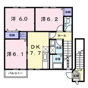 ジュネス99Bの間取り画像