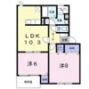 サンパティークⅠの間取り画像