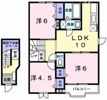 サンビーチ毛見Ⅰの間取り画像
