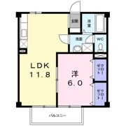 ニューシティ イイダの間取り画像
