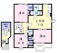 クライフ町前 Aの間取り画像