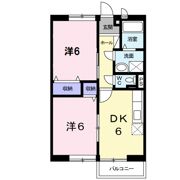 シャン・ド・フルールⅠの間取り画像