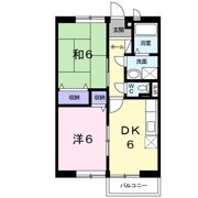 シャン・ド・フルールⅠの間取り画像