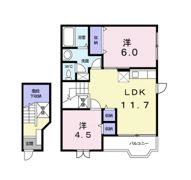 ヴィコロ竹原の間取り画像