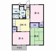 アネックス徳吉Ⅲの間取り画像