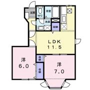 ピュアハイムCの間取り画像