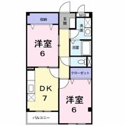 ドミール上矢部の間取り画像