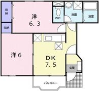 エムフローレンス三番館の間取り画像