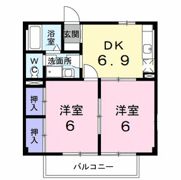 ソレアードK2の間取り画像