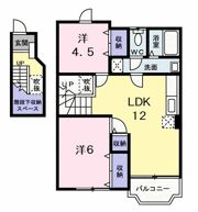 サンハイツの間取り画像