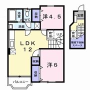 サンハイツの間取り画像