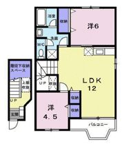 フローレンス御幸Aの間取り画像