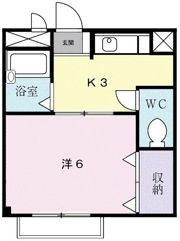 フォレスタ ミナミの間取り画像