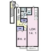 カレッジの間取り画像