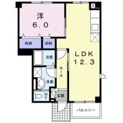 ひまわりの間取り画像