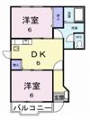 レジデンス淡路 Bの間取り画像