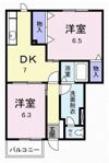 パティオ Aの間取り画像