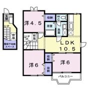 cote a cote sudの間取り画像
