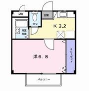 ウイングポ－トの間取り画像