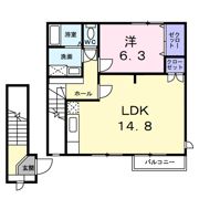 ストロベリーフィールズの間取り画像