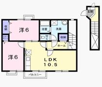 メゾンファミールの間取り画像