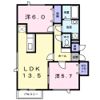 ディア月光の間取り画像