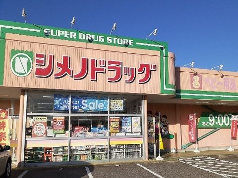 近くのシメノドラッグ八尾店まで1,100m（徒歩14分）