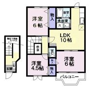 サンシャインヒルズCの間取り画像