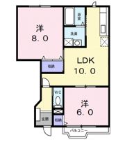 ヴィラサンスーシーの間取り画像