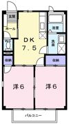 スカイメゾンⅠの間取り画像
