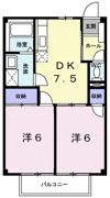 スカイメゾンⅡの間取り画像