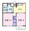 メゾンリヴェールの間取り画像