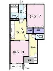 ウイング・ブルーの間取り画像
