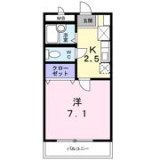 ジュネスの間取り画像