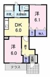 メゾンあゆみAの間取り画像