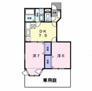 ピュアハウス桐野 Aの間取り画像