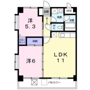 サニーキャッスルBの間取り画像