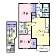 メゾンマキノの間取り画像