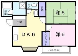 ソレア－ドAの間取り画像