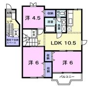 シャルマンアビテ1の間取り画像