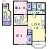 パレス若山Ⅱの間取り画像