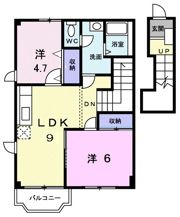 サンパテイーク・KAZU Bの間取り画像