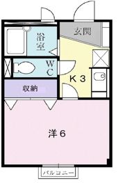 スペランツァⅠの間取り画像