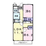 ドルチェ小金原の間取り画像