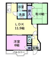 クレストールツクダの間取り画像